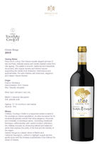 Red Wine Graves Rouge 2015-Chateau Tourteau Chollet