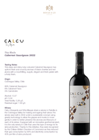Red Wine Cabernet Sauvignon-Calcu