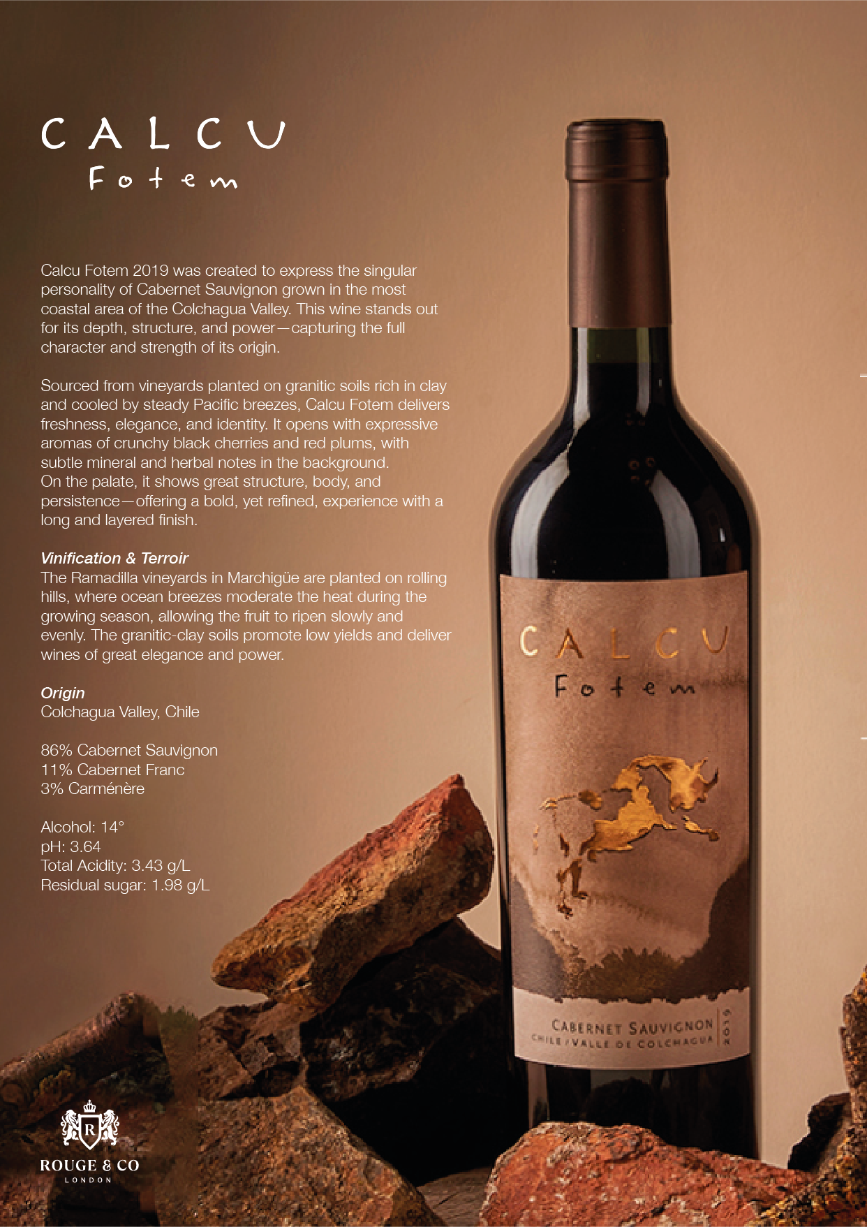 Red Wine Fotem-Calcu