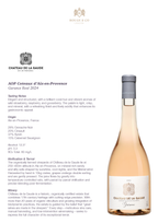 Rose Wine Garance-Chateau de la Gaude