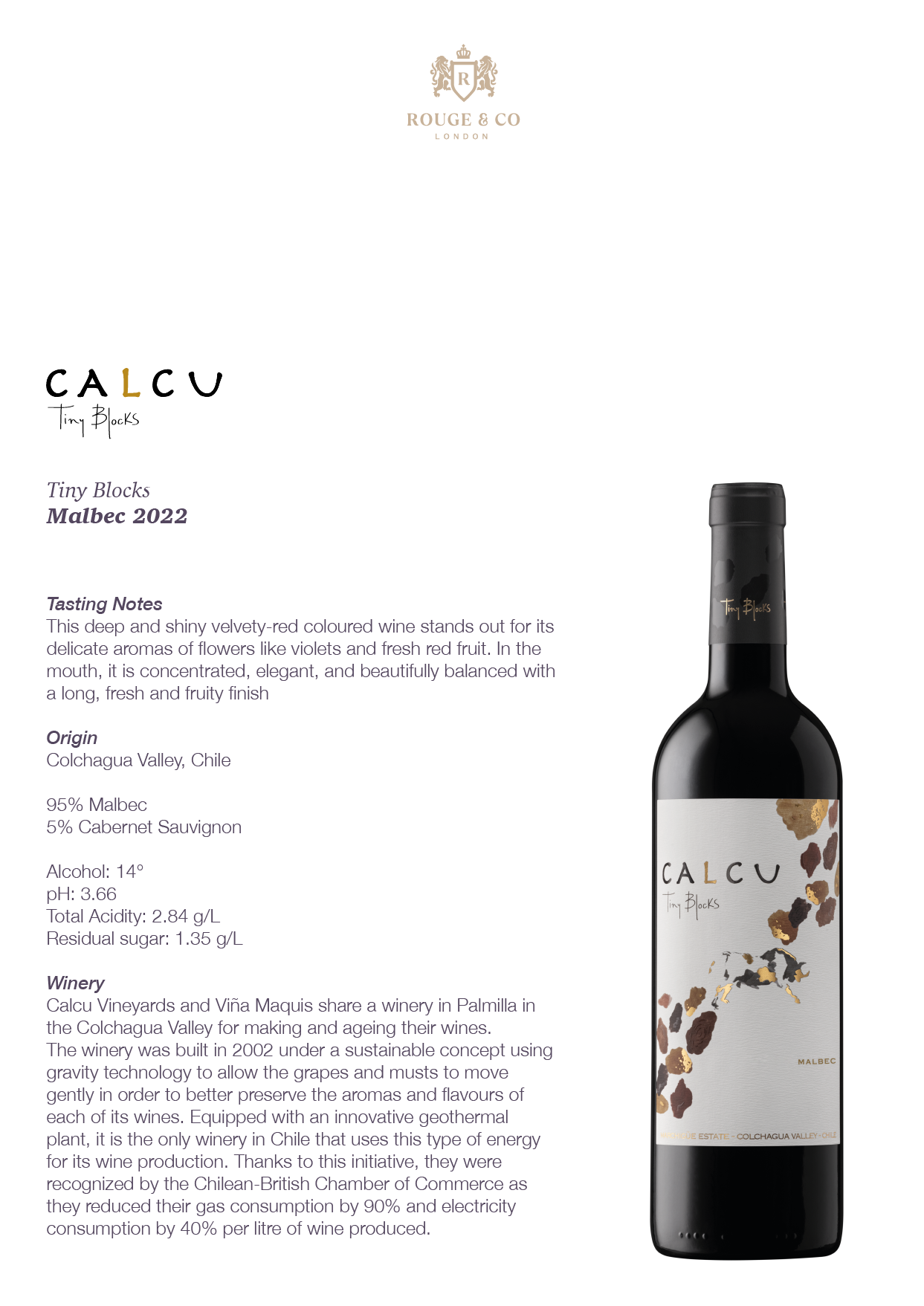 Red Wine Malbec-Calcu