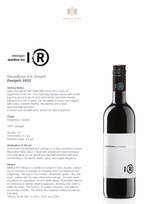 Red Wine Neusiedlersee DAC Zweigelt-Markus Iro