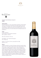 Red Wine Grande Cuvee-Chateau Roquefort