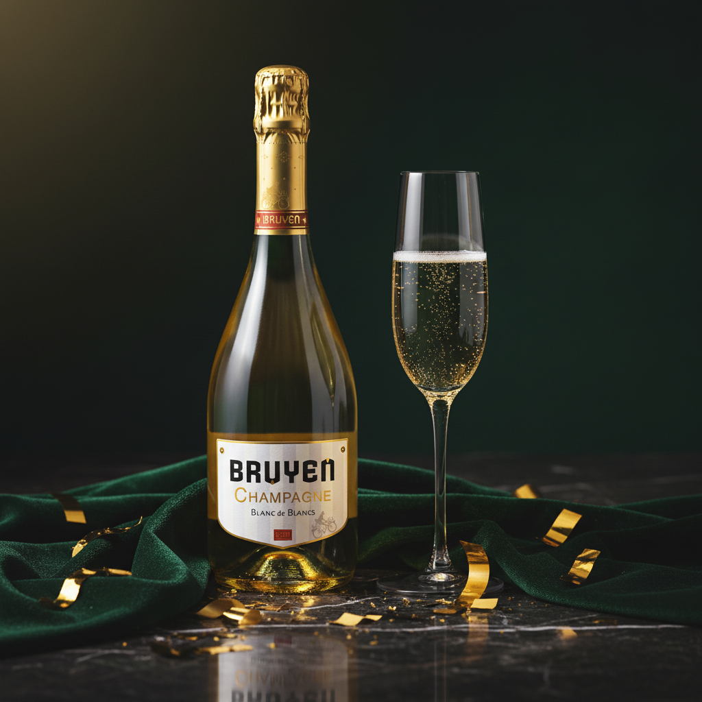 Bruyen Blanc de Blancs Lifestyle Shot