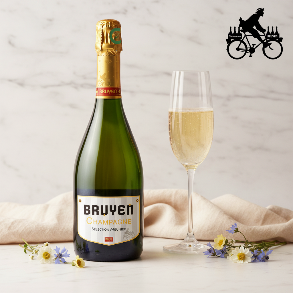 Bruyen Meunier with Cyclist Logo