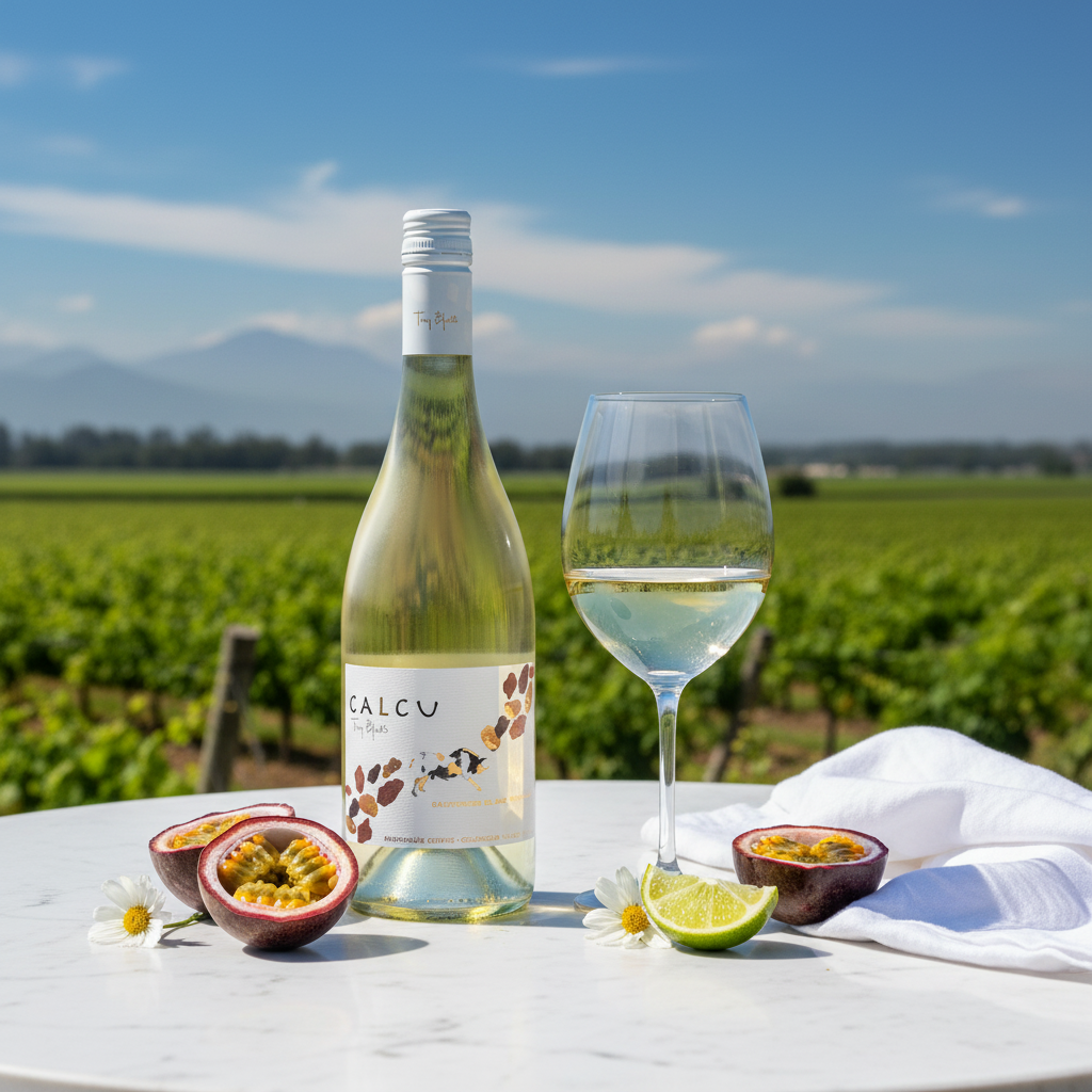 Calcu Tiny Blocks Sauvignon Blanc Lifestyle