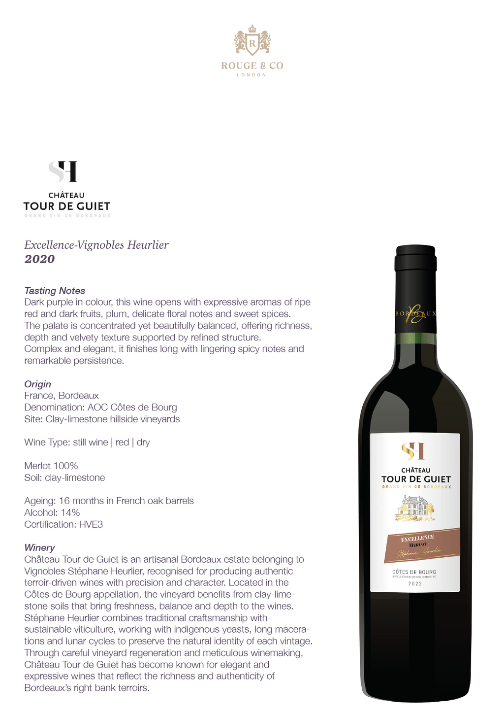 Red Wine Excellence-Vignobles Heurlier