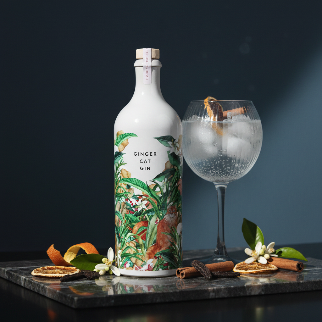 Ginger Cat Gin - Moody Blue