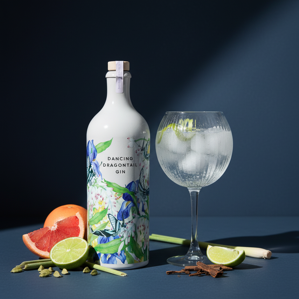 Dancing Dragontail Gin - Moody Blue