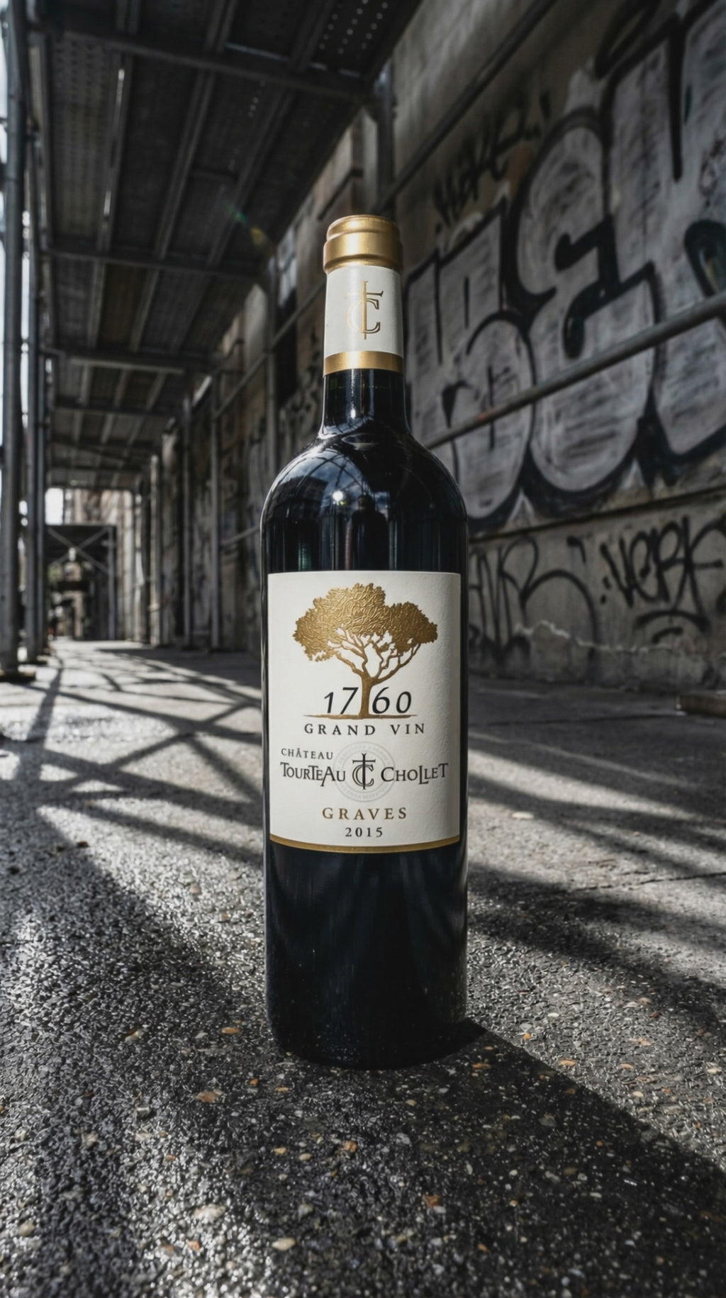 Red Wine Graves Rouge 2015-Chateau Tourteau Chollet