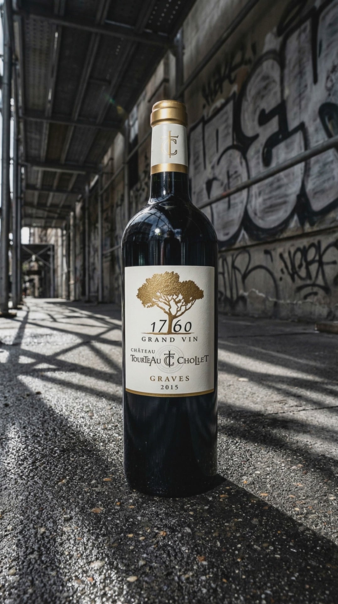 Red Wine Graves Rouge 2015-Chateau Tourteau Chollet