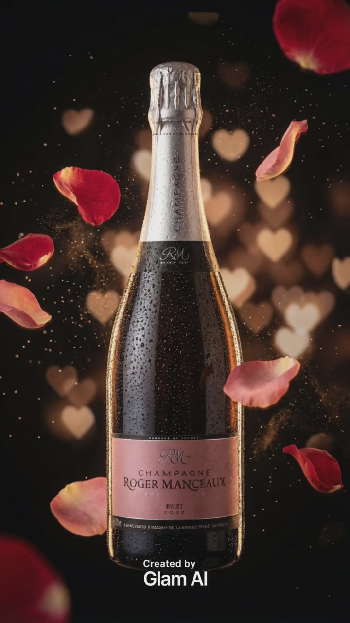 Champagne Rose Brut Premier Cru - Roger Manceaux